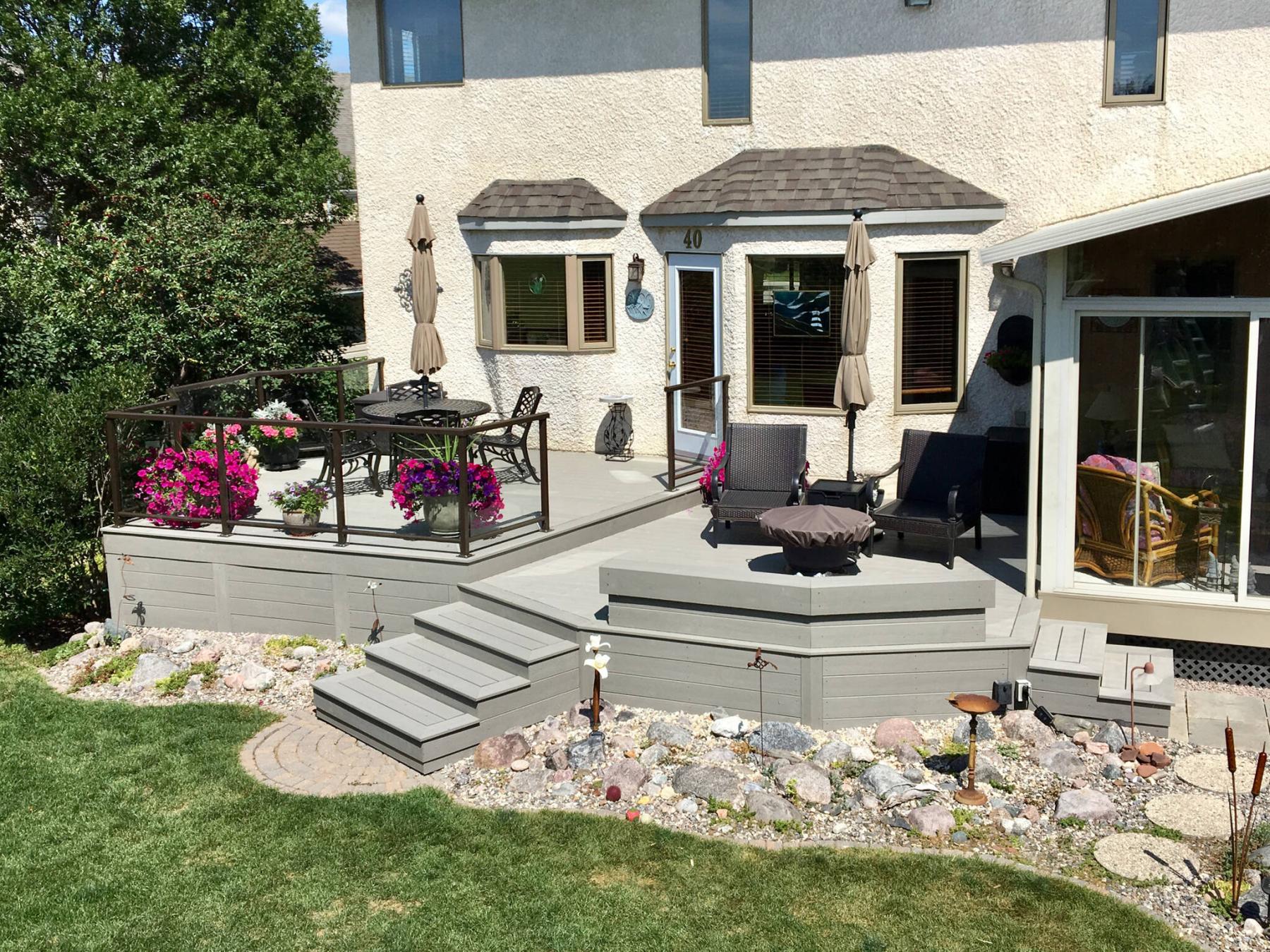  <p>Photos by Marc LaBossiere / Winnipeg Free Press</p>
                                <p>Although the chosen composite was a stocked item, the custom railing took another four weeks to arrive on site.</p> 