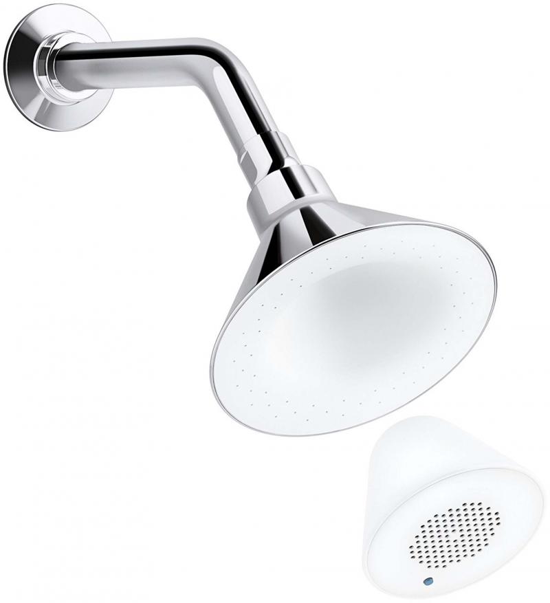 <p>Moxie</p><p>Moxie combines a shower head with a wireless speaker to deliver up to seven hours of tunes.</p>