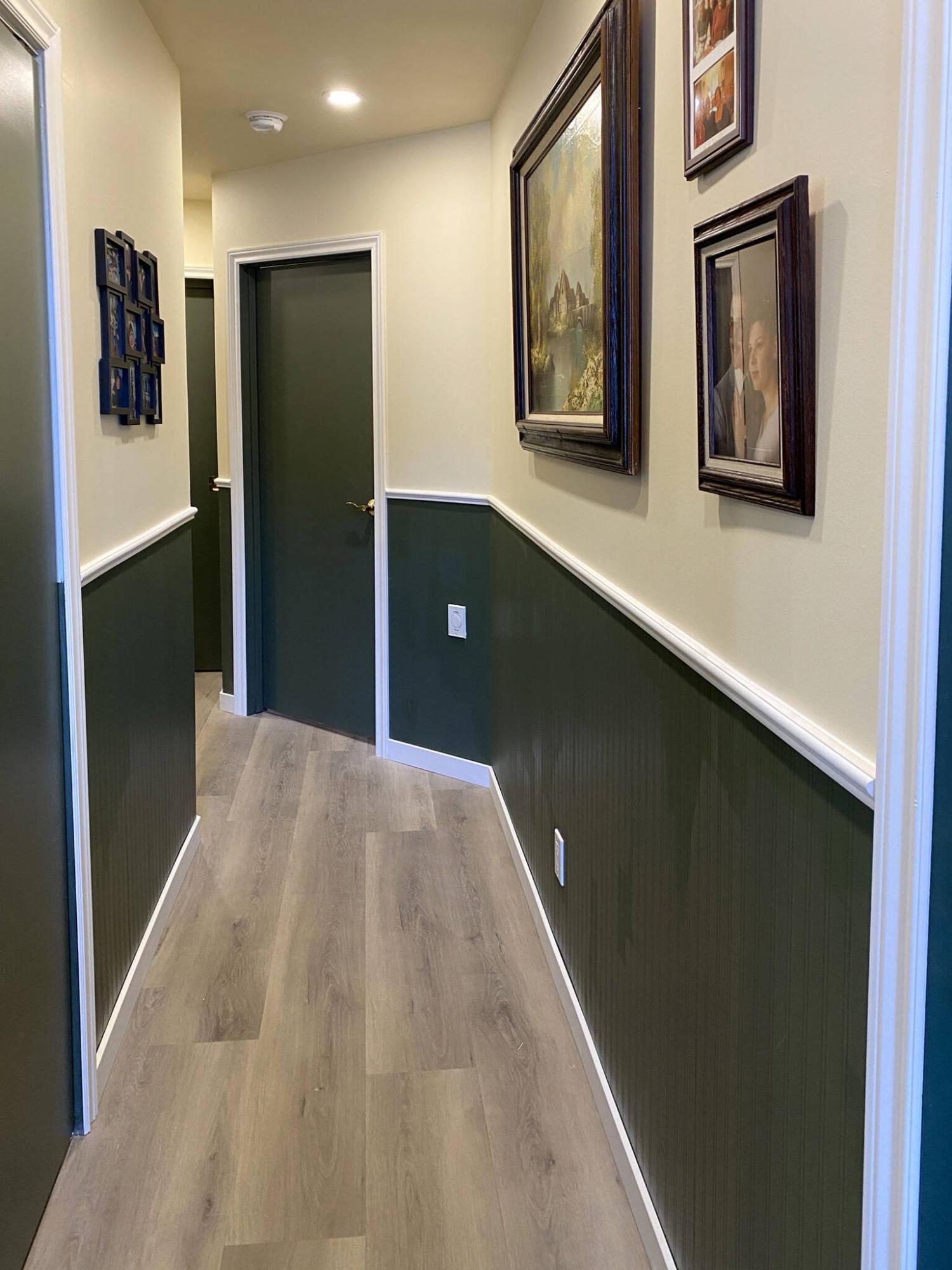  <p>MARC LABOSSIERE / FREE PRESS</p>
                                <p>White baseboards are complemented by the replacement of door casings and chair rails.</p> 