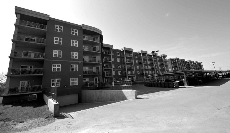photos by todd lewys / winnipeg free press
  Built in 2013, The Oxbow was built with concrete and steel and R40 insulation.