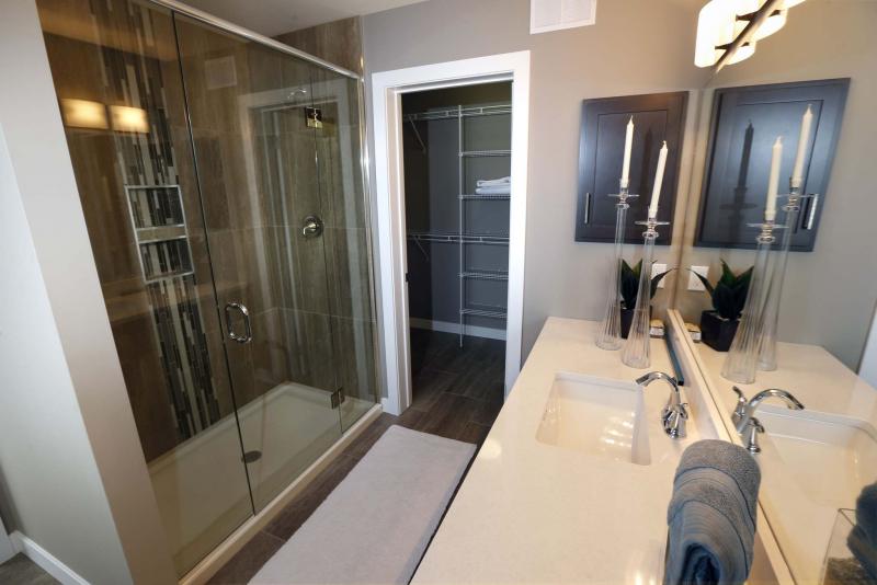 <p>The master bath is a private oasis.</p></p>
