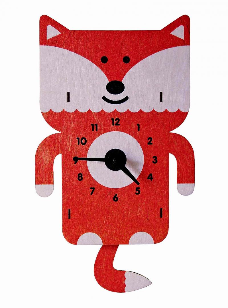 Fox clock: $51.99 at Dilly Dally Kids Store