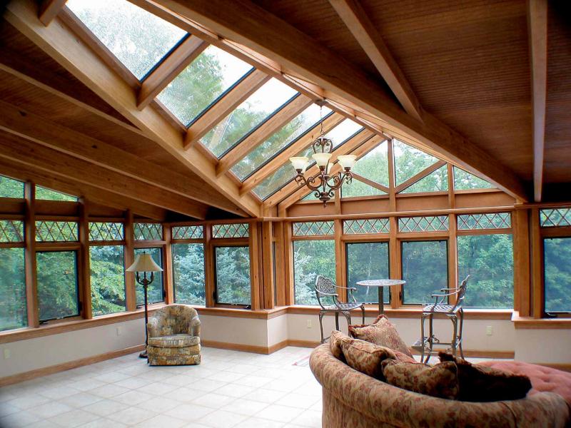 supplied image 
Skylights are an excellent source of natural light. Modern units are engineered to prevent leaks prevalent with older models.