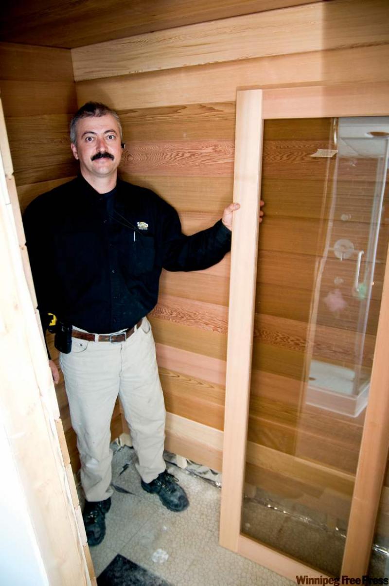 Roger Beaulieu, Sunco's renovations co-ordinator, said the project took more than three weeks to complete dure to its intricate nature.