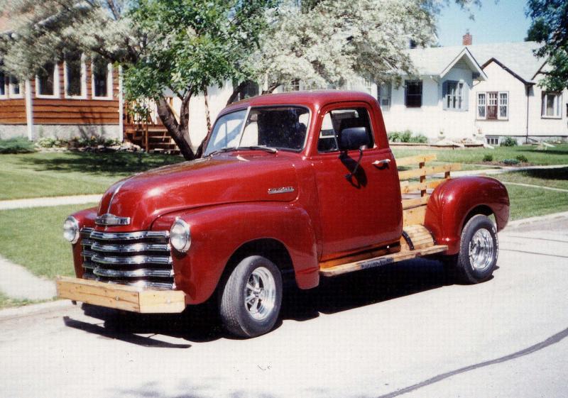<p>PHOTOS BY MARC LABOSSIERE / WINNIPEG FREE PRESS</p><p>This 1952 Chevy half-ton brings back memories of one of my earliest wood-working projects.</p>