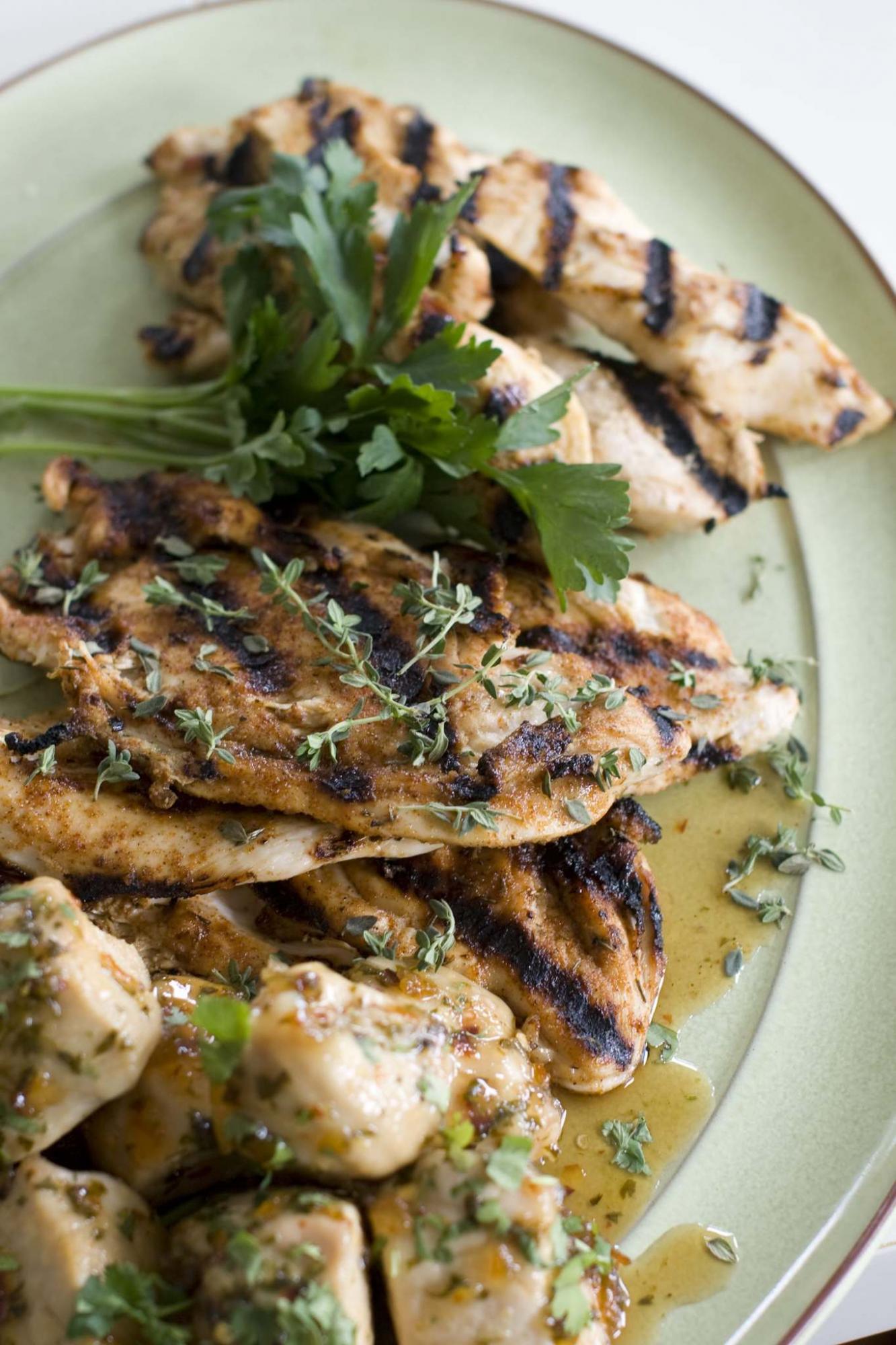 <p>Matthew Mead / The Associated Press files </p><p>Marinate chicken breasts in Italian salad dressing, salt and pepper to improve their taste.</p>