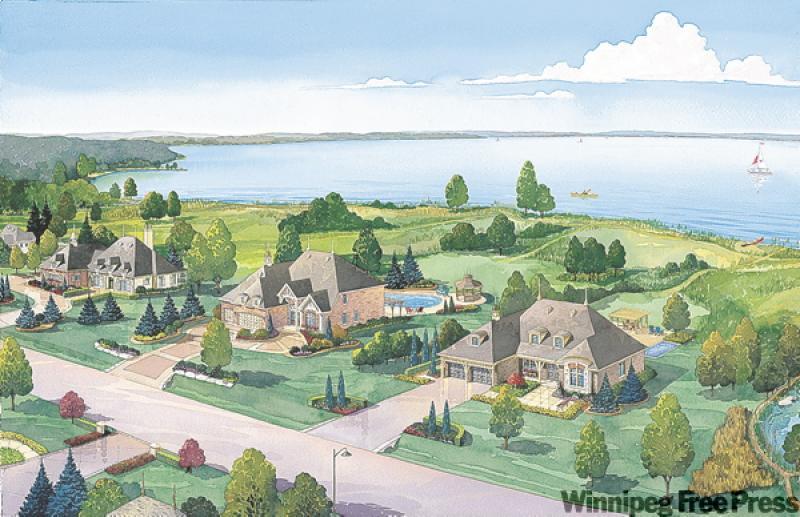 Prince Edward Estates  on Young Cove in Weller's Bay, Ont., will consist of 199 homes,as well as an inn and spa.