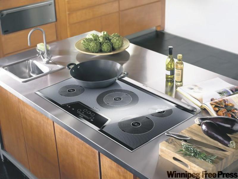 Induction cooktops offer the speed of gas with the convenience of electricity.
