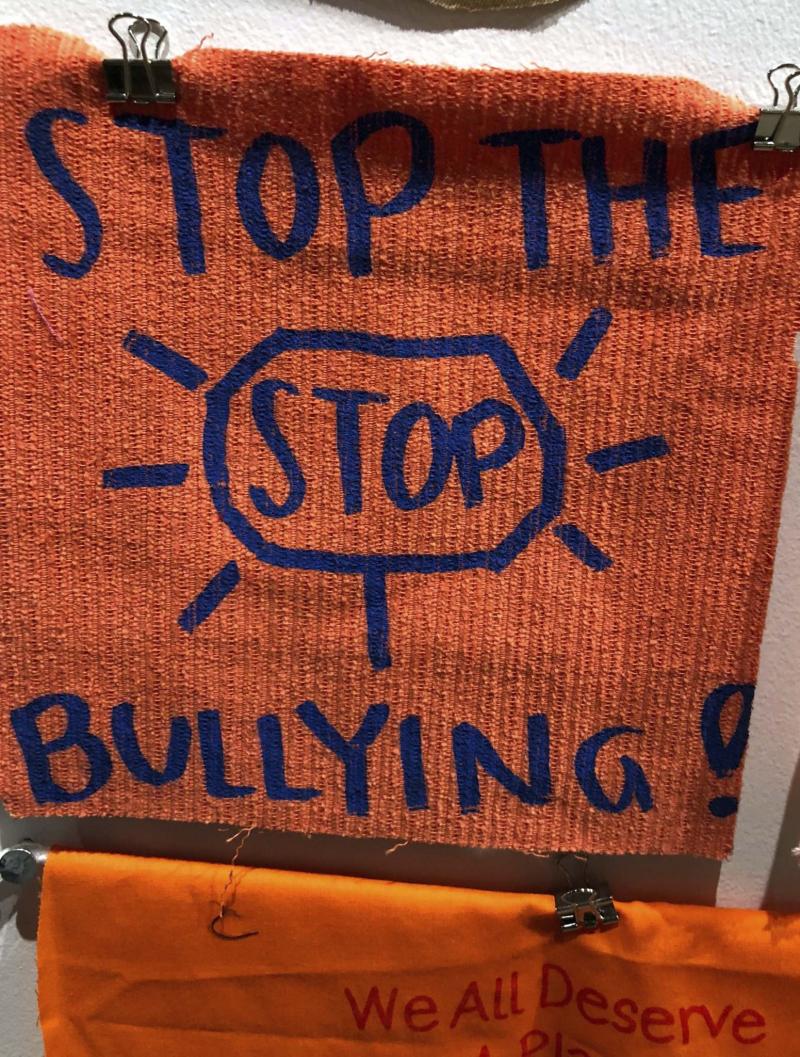 <p>This 2018 photo provided by Christian Ortiz shows artwork by students at Marwen, a school in Chicago, Ill. Arts and crafts are getting renewed attention as a way to teach social and emotional skills to kids at school and during extracurricular activities. Experts advise giving kids the freedom to express their own experiences through art projects. Creating together with other kids or parents also helps. (Christian Ortiz via AP)</p>