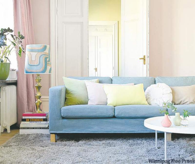 Bemz.com specializes in making slipcovers for Ikea seating, such as this Karlstad sofa. 