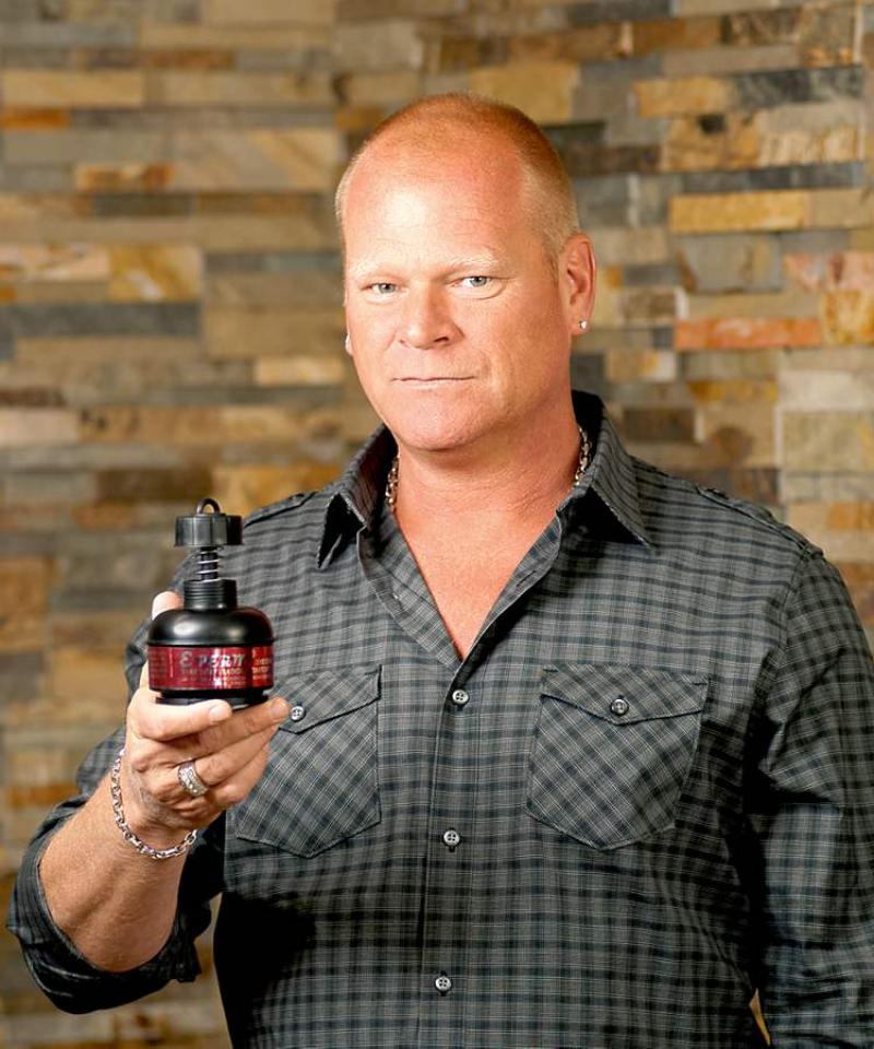 A radon detector like the one Mike Holmes, above, is holding, can be an effective tool against protecting your family from this dangerous gas.