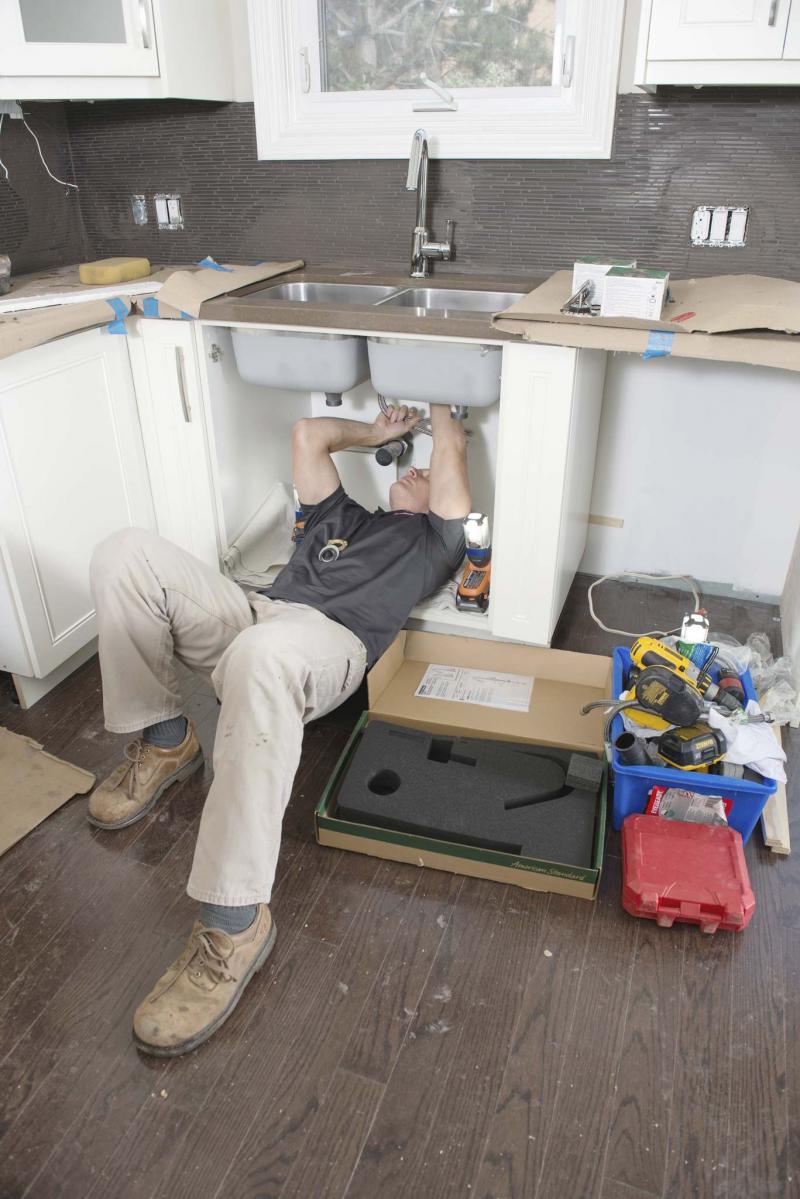 <p>Alex Schuldtz / The Holmes Group</p><p>Sometimes its worth bringing in a plumber if your don&rsquo;t understand the piping in your house.</p>