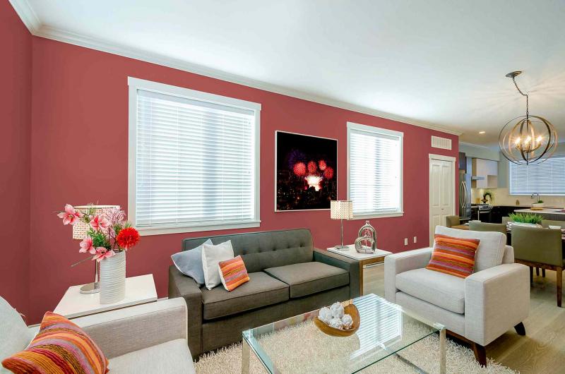 Sometimes all a room needs is a fresh coat of paint and new slipcovers.