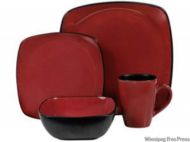 Corelle dishes are inexpensive and durable. They are made with a patented process of bonding and layering glass.