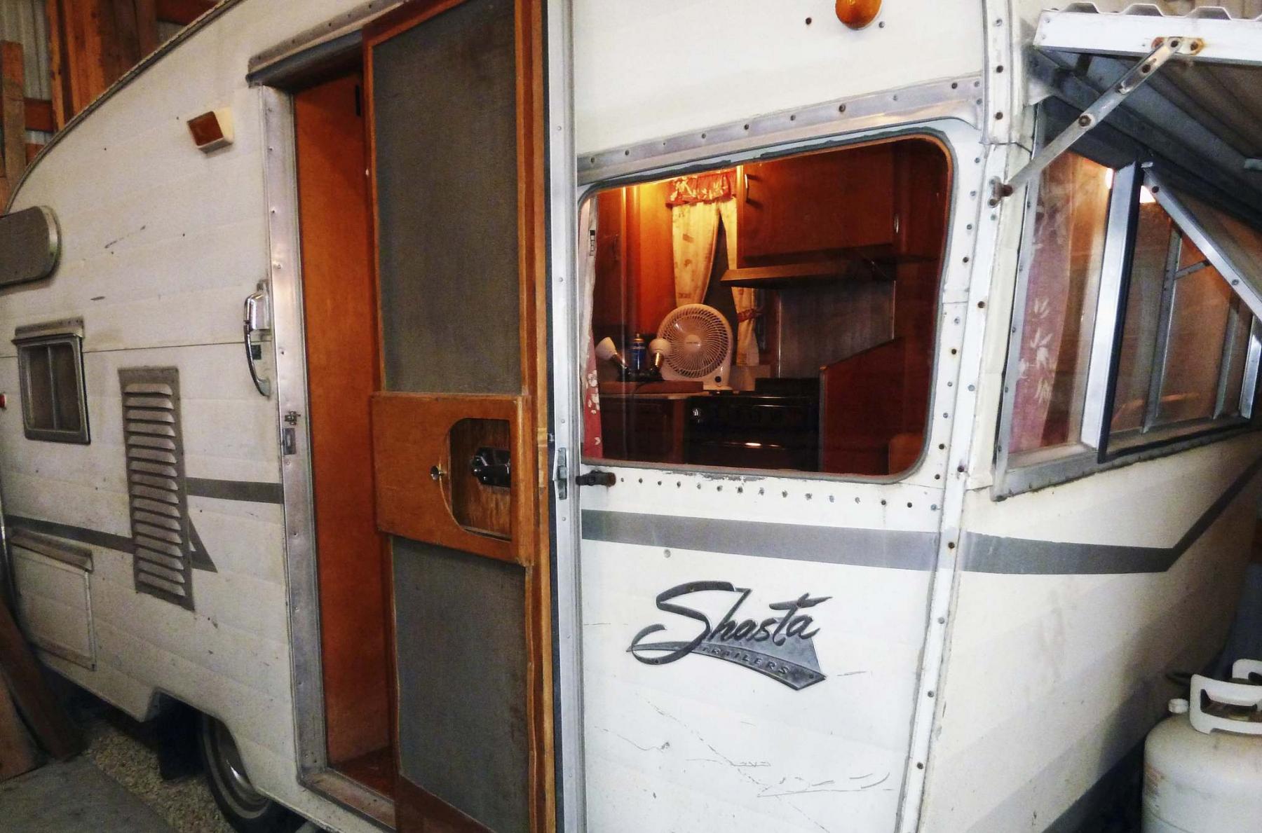 <p>Laurie Mustard / Winnipeg Free Press</p><p>A 1959 Shasta camper-trailer in columnist Laurie Mustard&rsquo;s back shed could be a perfectly private Airbnb option. What happens in the Shasta, stays in the Shasta.</p>