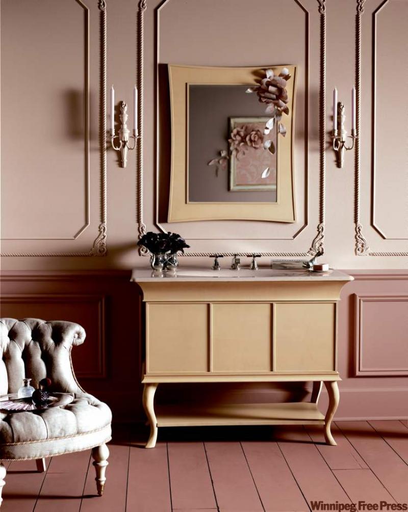 Textural features make this space visually interesting.