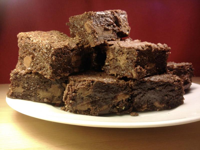 <p>L.V. Anderson / Slate</p><p>Brownies could be the ideal snack to make while camping with homebody kids.</p>