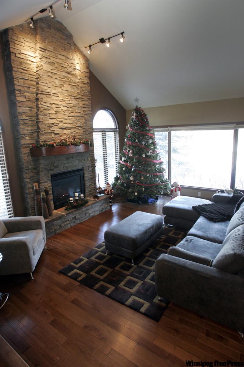 Living room of  35 Hartland Cove. 