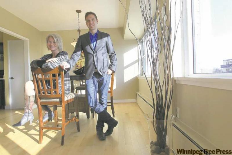 Andrea Wiebe, and Eric Neumann, of Realty Executives First Choice, at 502-245 Wellington Crescent (Crescent Villa) 