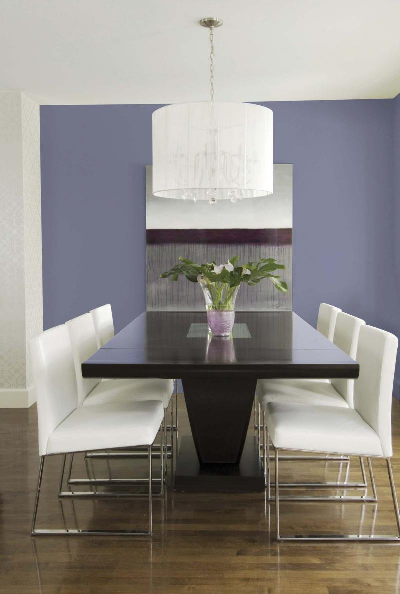 <p>PPG Paints</p><p>Taking the top spot as the <em>PPG Paints</em> brand Colour of the Year is a soft, muted purple with grey-blue undertones called Violet Verbena (PPG1169-5).</p>
