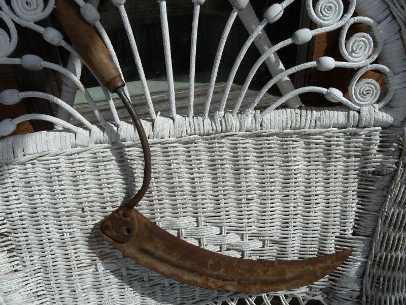 <p>The old sickle has gotten a touch rusty, too, for that matter.</p>