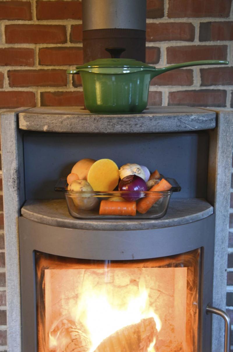 <p>Barbara Damrosch / The Associated Press files</p><p>Getting rid of glue streaks on woodstove glass could be as easy as a No. 2 pencil.</p>