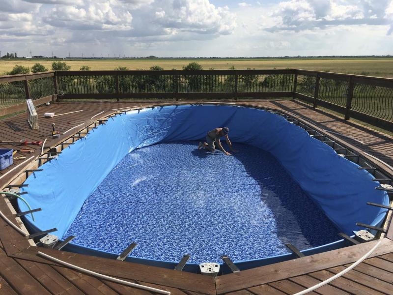 Reinstalling above-ground pool a tricky job - Winnipeg Free Press Homes