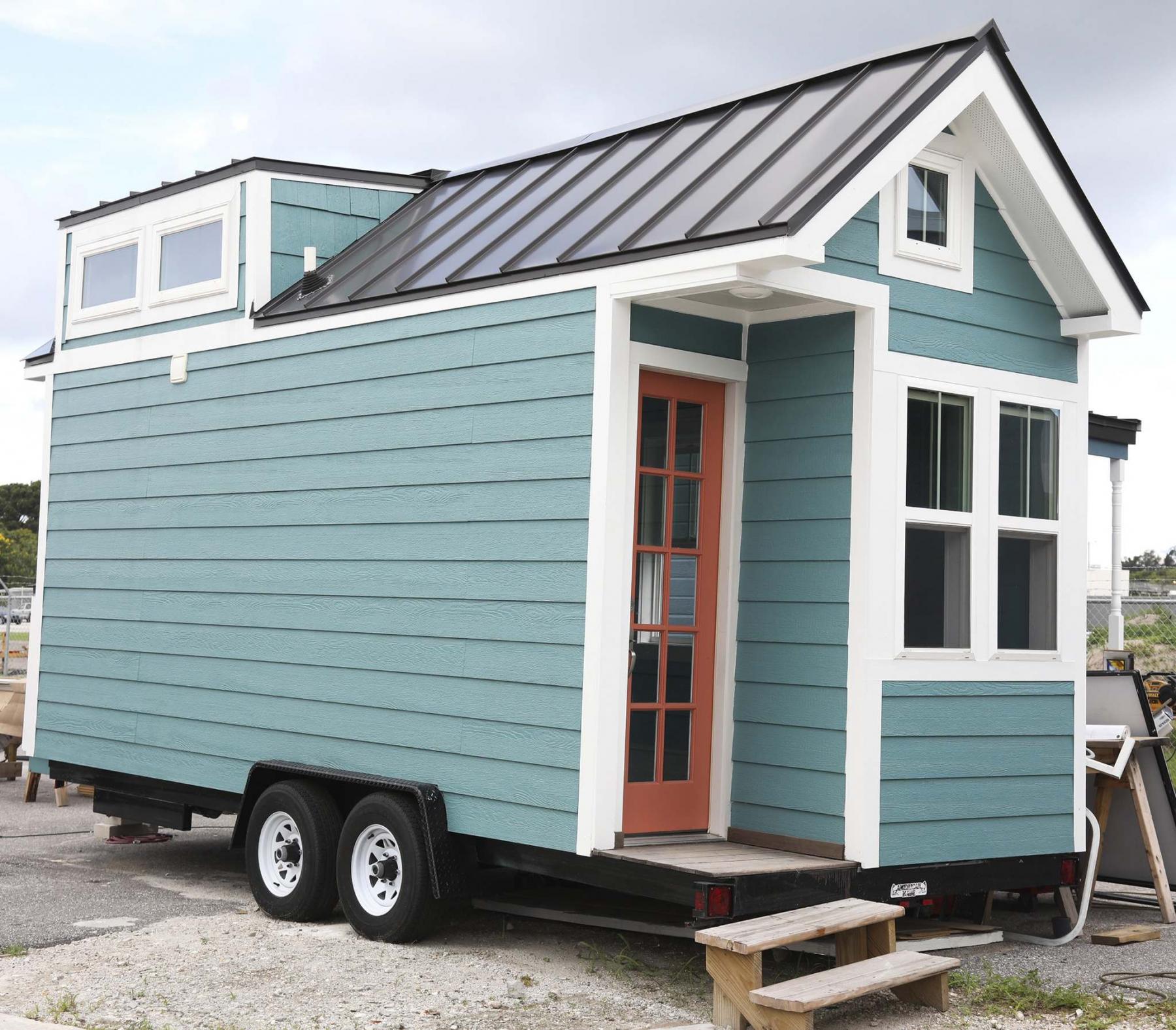 <p>Eve Edelheit / Tampa Bay Times Files</p><p>The Burg model at Tampa Bay Tiny Homes in St. Petersburg. The company has built several tiny homes so far.</p>