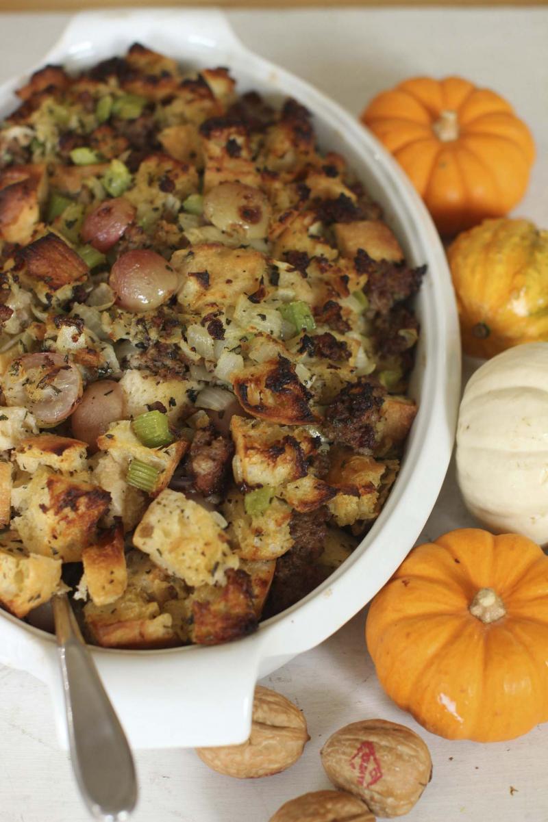 <p>Mathew Mead / the Associated Press files</p><p>A dry loaf of bread cubed and saut&#233;ed with onions and celery turns out a nice stuffing.</p>