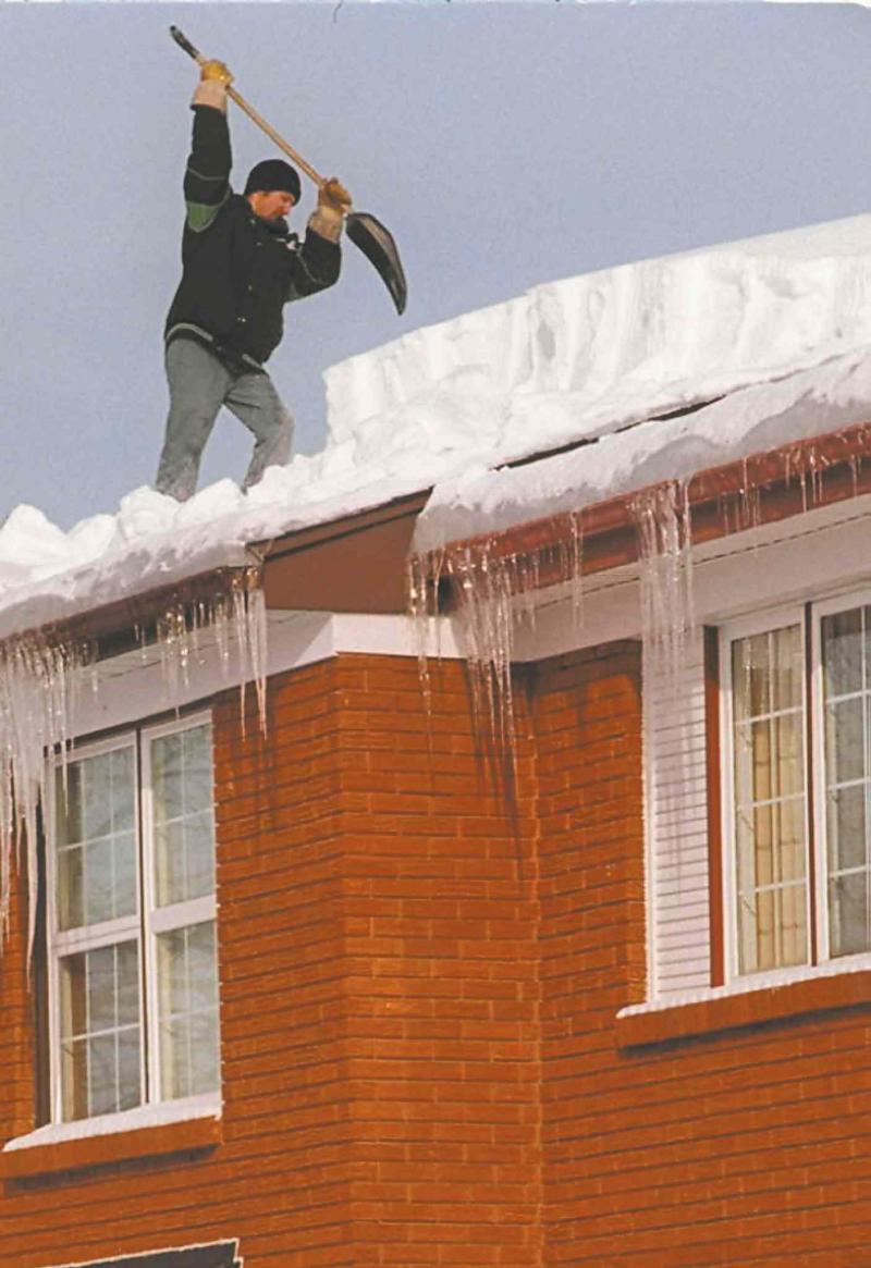 Hiring a professional to remove snow and ice from your roof is always a good plan, but the root cause of ice damming on roofs is due to heat that has escaped from your home into the attic.