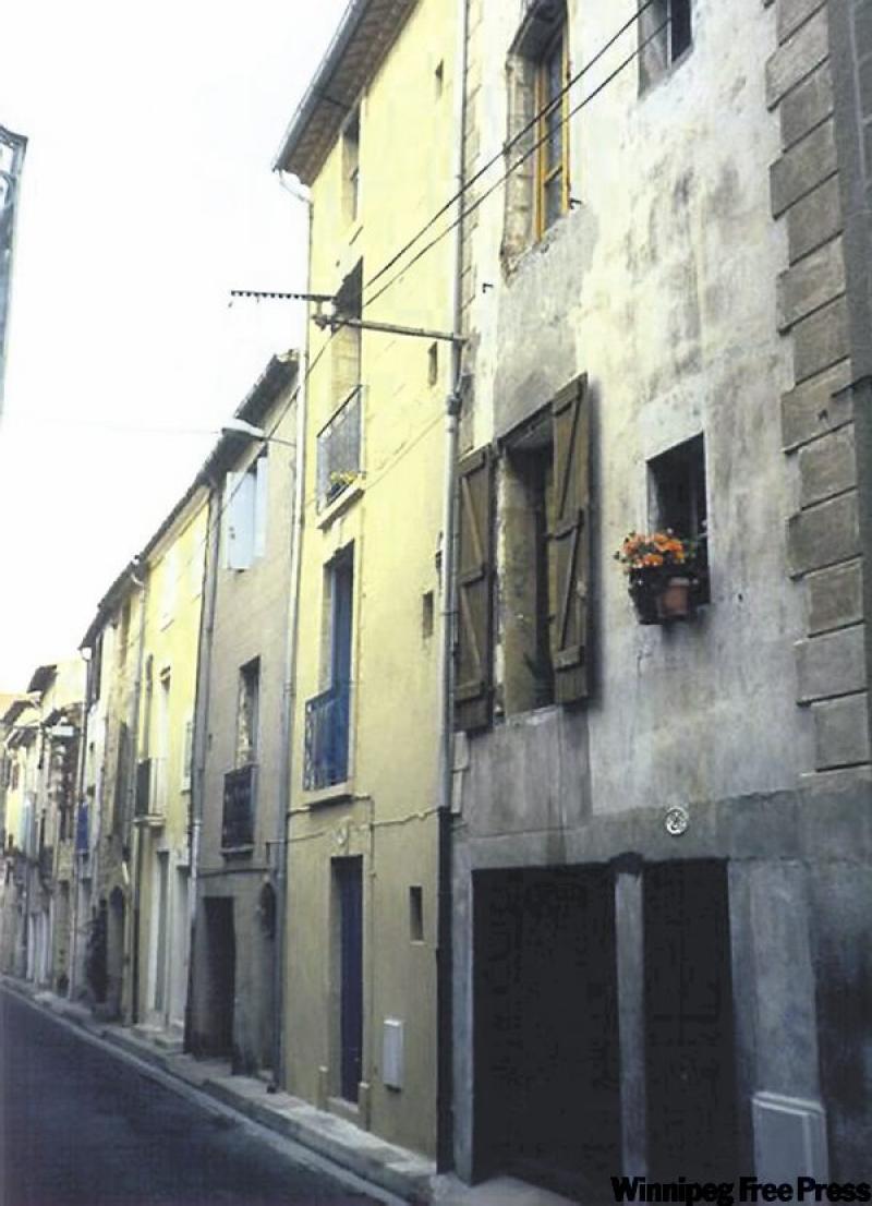 Chuck and Staphanie Newell's row house in Pezenas, France,  may not look like much from the outside, but it earns them a gross income of as much as US $705 a week. It's booked for all but two weeks fr