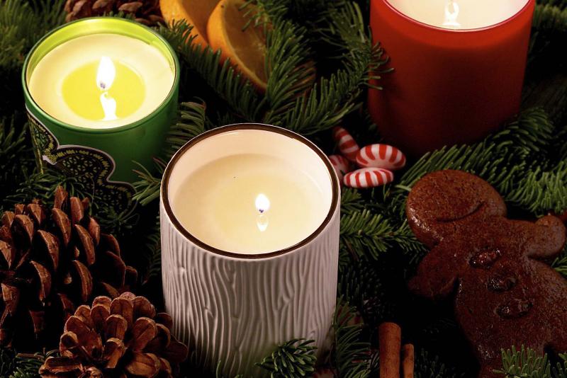 <p>Scented candles can transport you back - especially during the holidays. (Deb Lindsey / The Washington Post)</p>