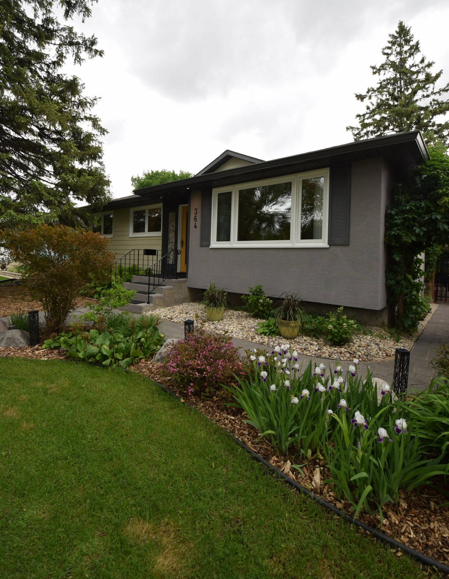  <p>Todd Lewys photos / Free Press</p>
                                <p>The thoughtfully remodelled bungalow at 364 Lockwood St., River Heights North, has a sharp-looking exterior and eye-catching landscaping.</p> 