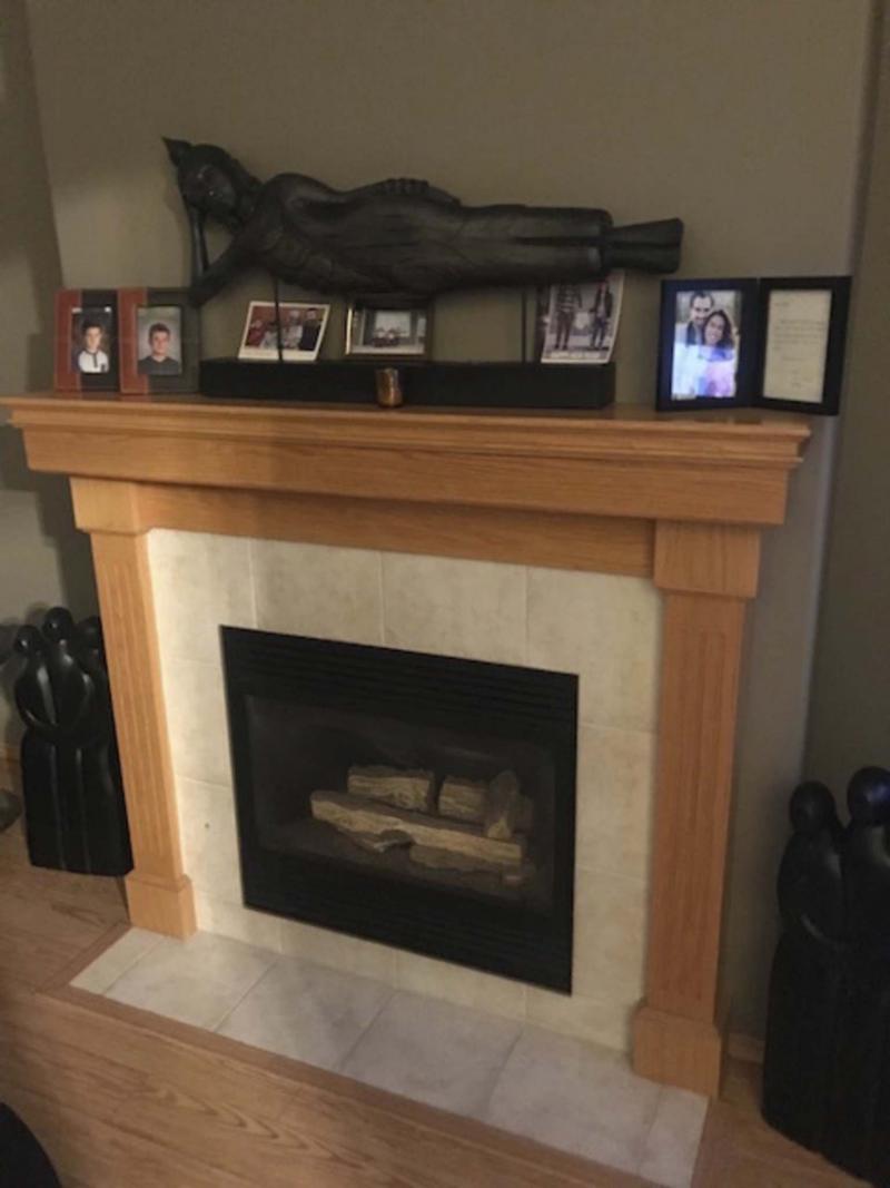 New fireplace is a stark improvement Winnipeg Free Press Homes