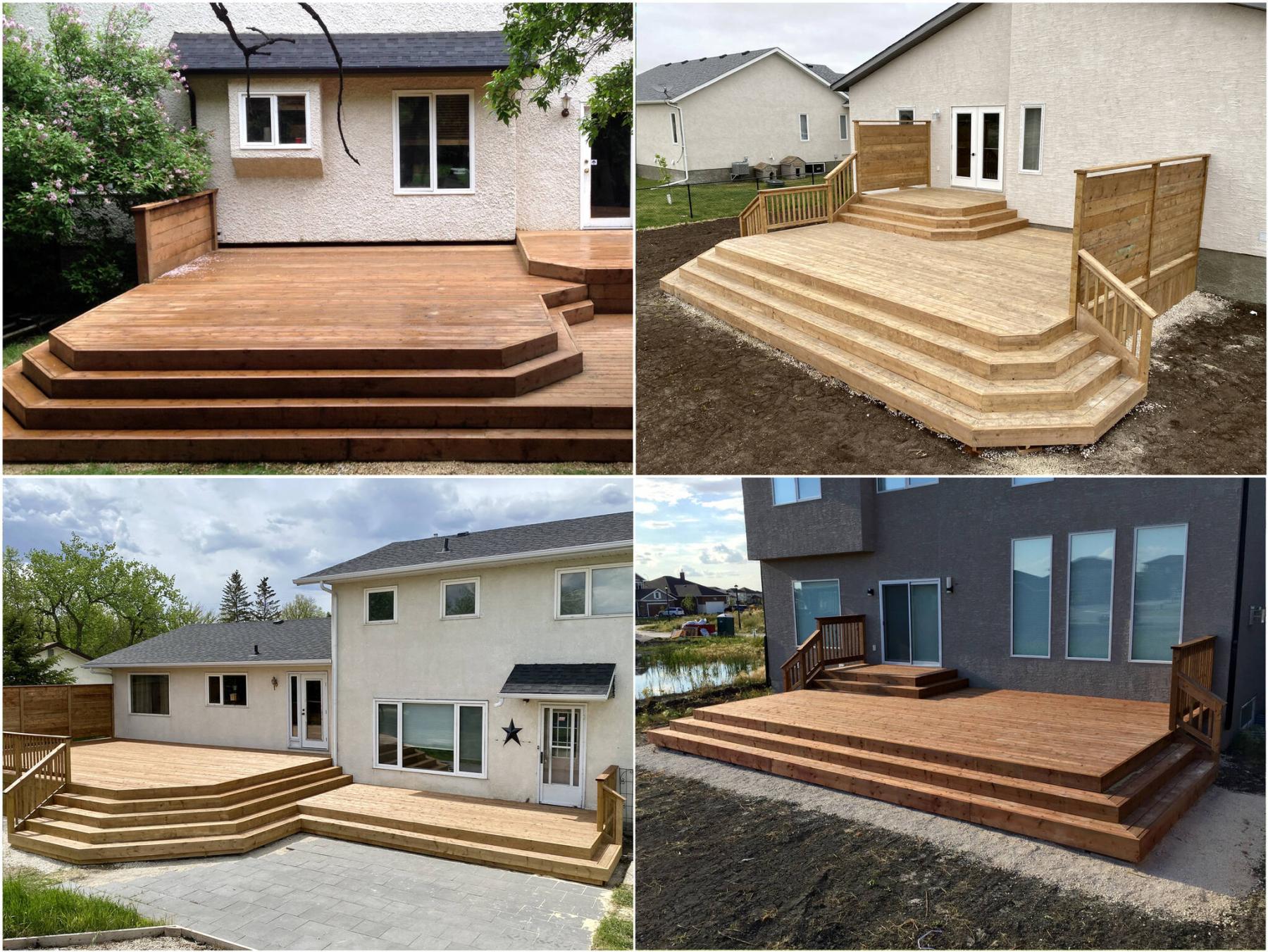  <p>MARC LABOSSIERE / FREE PRESS</p>
                                <p>To eliminate too many railings, deck designs often incorporate wrap-stairs to all tiers of the deck.</p> 