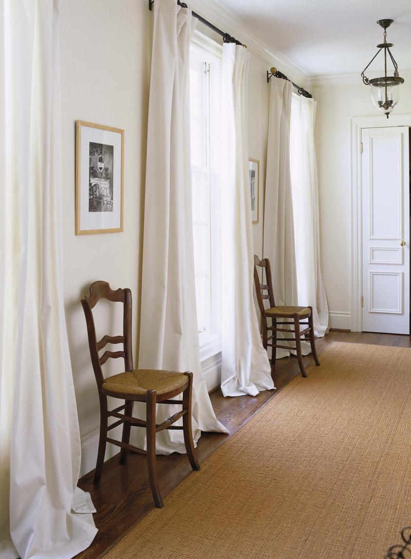 <p>SUPPLIED</p><p>White drapery &mdash; a classic &mdash; never goes out of style. </p>