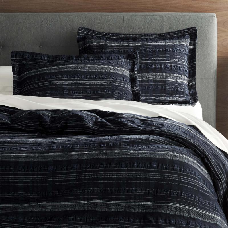 <p>Crate &amp; Barrel</p><p>Wash linen sheets in cold water, and percale sheets in warm water, Annie Selke advises.</p></p>