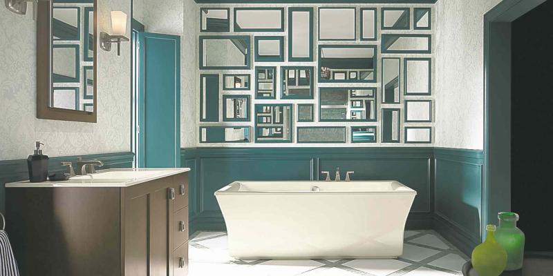 Mirrors are a great decor enhancer. They can help bring light into gloomy spaces and make small spaces feel open.