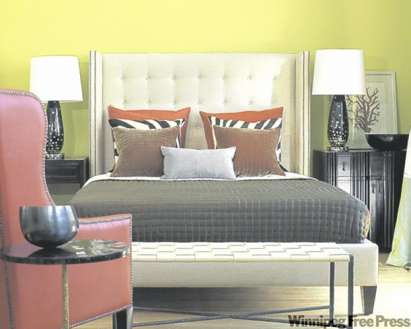 Update the basics with splashes of colour and texture.