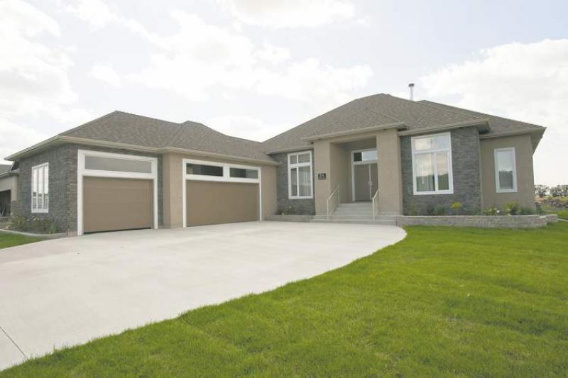 The exterior of 54 Medinah Drive.