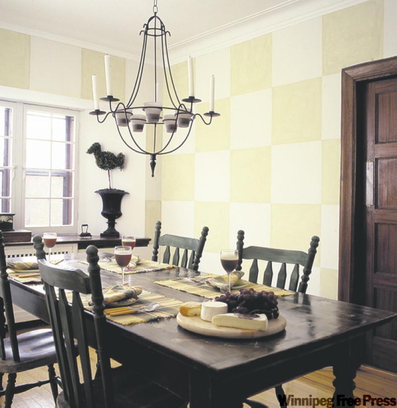 Weathered wood and wrought iron are featured in both Southwest and country styles.