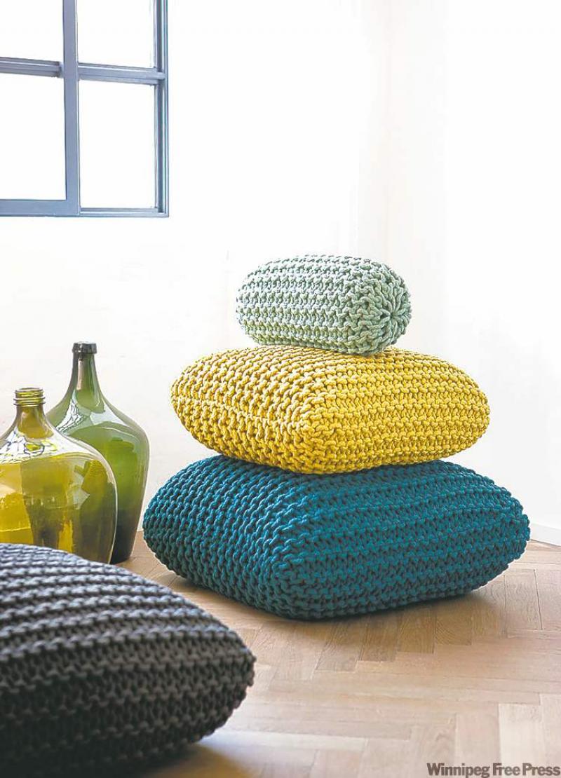 Knit picking Classic hobby influences home decor Winnipeg Free Press