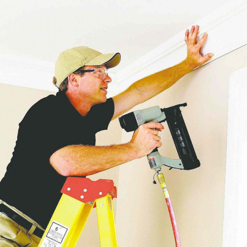Trim seems like an easy job, but you need to be very precise. It takes years of training to perfect, so you're better off hiring a trim carpenter who specializes in all kinds of trim work.