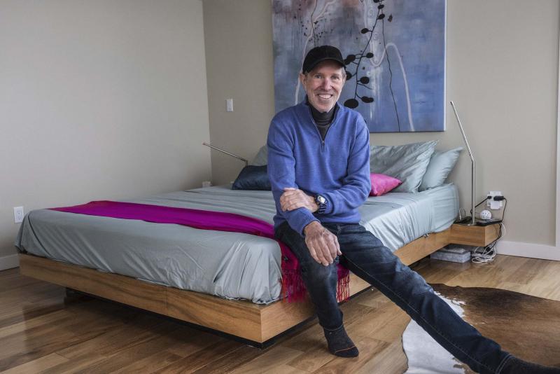 <p>Dean Rutz / Seattle Times</p><p>Charlie Hall plans to test market a new, improved model of the waterbed, which became a long-running fad after he introduced the first one 50 years ago in San Francisco. </p>