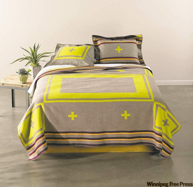 The Navajo Contemporary blanket by Pendleton.