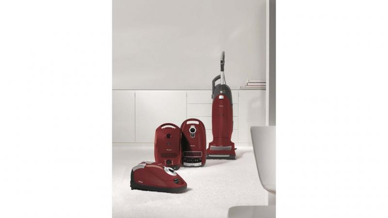 <p>Miele / TNS</p><p>Miele's canister vacuum has a universally applicable brush head that goes from carpet to hardwood floors and integrated controls on the handle. </p>