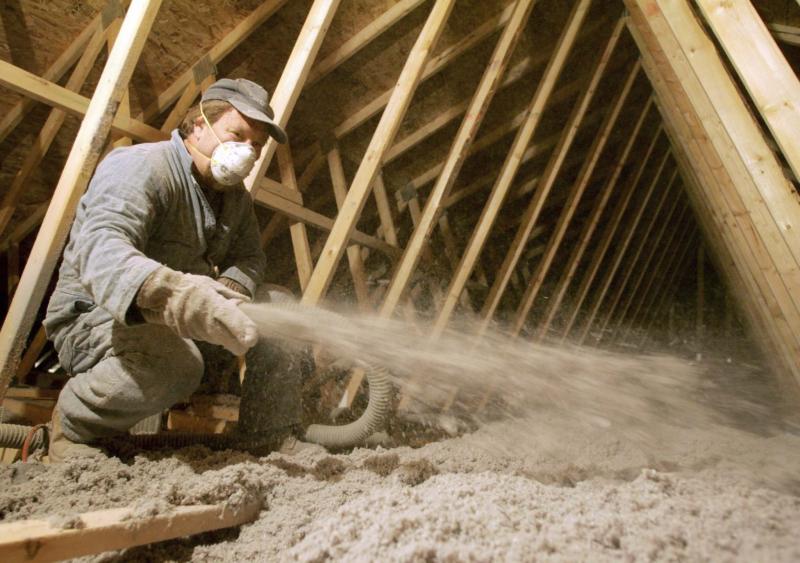 <p>Paul Vernon / The Associated Press files</p><p>Properly sealing a home to protect against warm air and moisture intrusion into insulated spaces is a crucial part of new construction.</p>