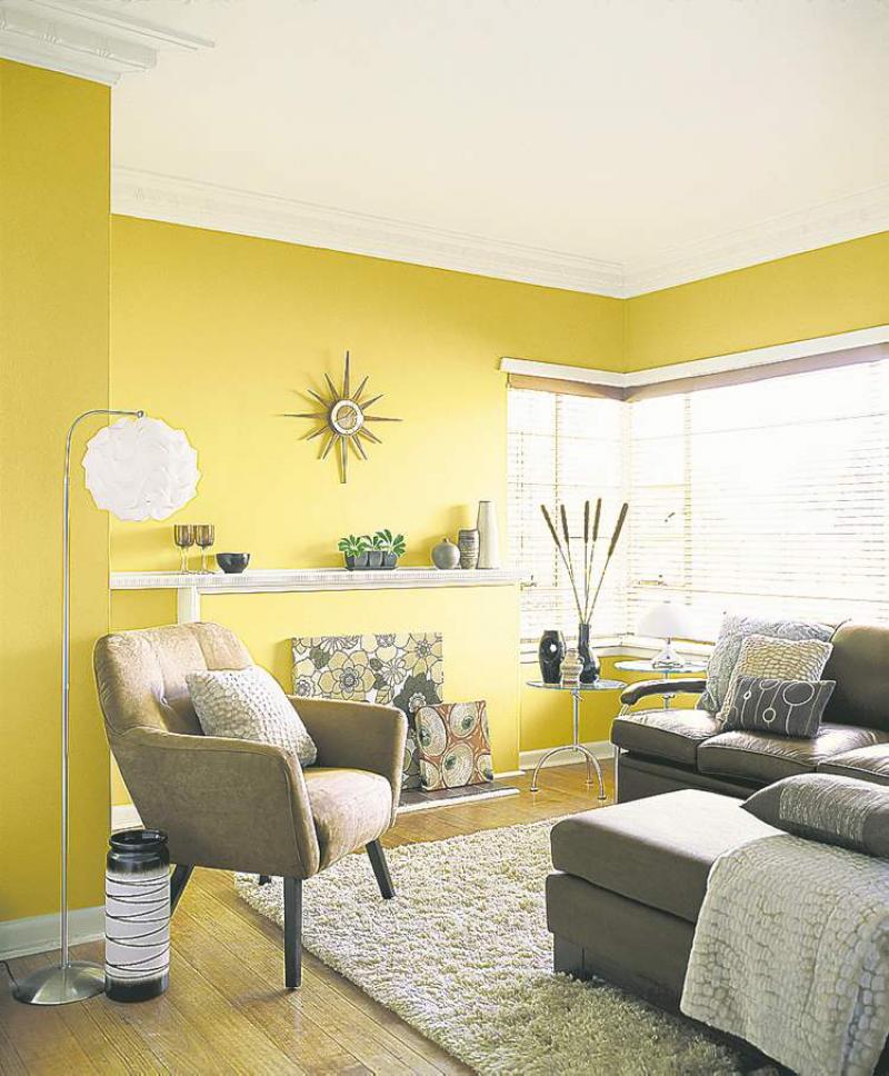 You can create a dramatic space, even if it's temporary.