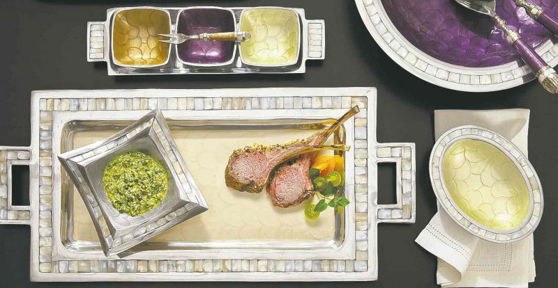 Treat your table to a few special serving pieces, either new or inherited, for a memorable gathering rich in tradition.