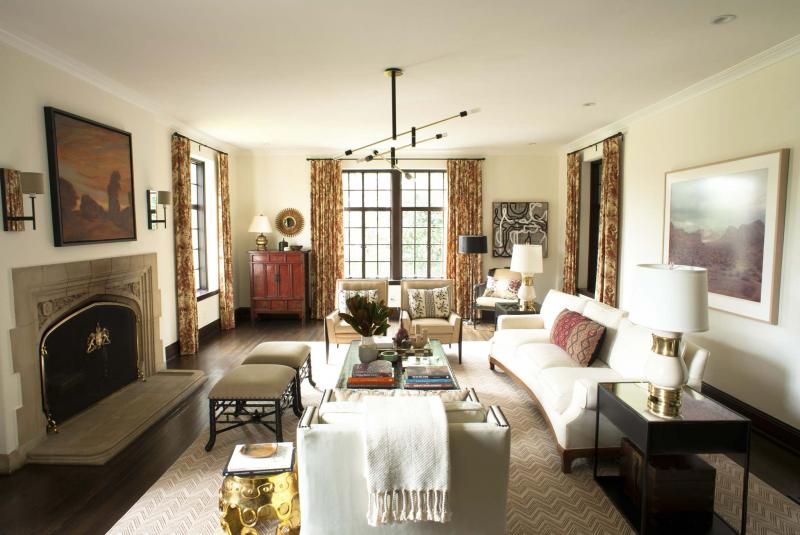 <p>John Hugstad / Burnham Design</p><p>A living room designed by Betsy Burnham of Burnham Design. While it is great to get inspired by other room designs don’t just try to copy them — rather take two or three items and inject your own style into the rest of the space.</p>
